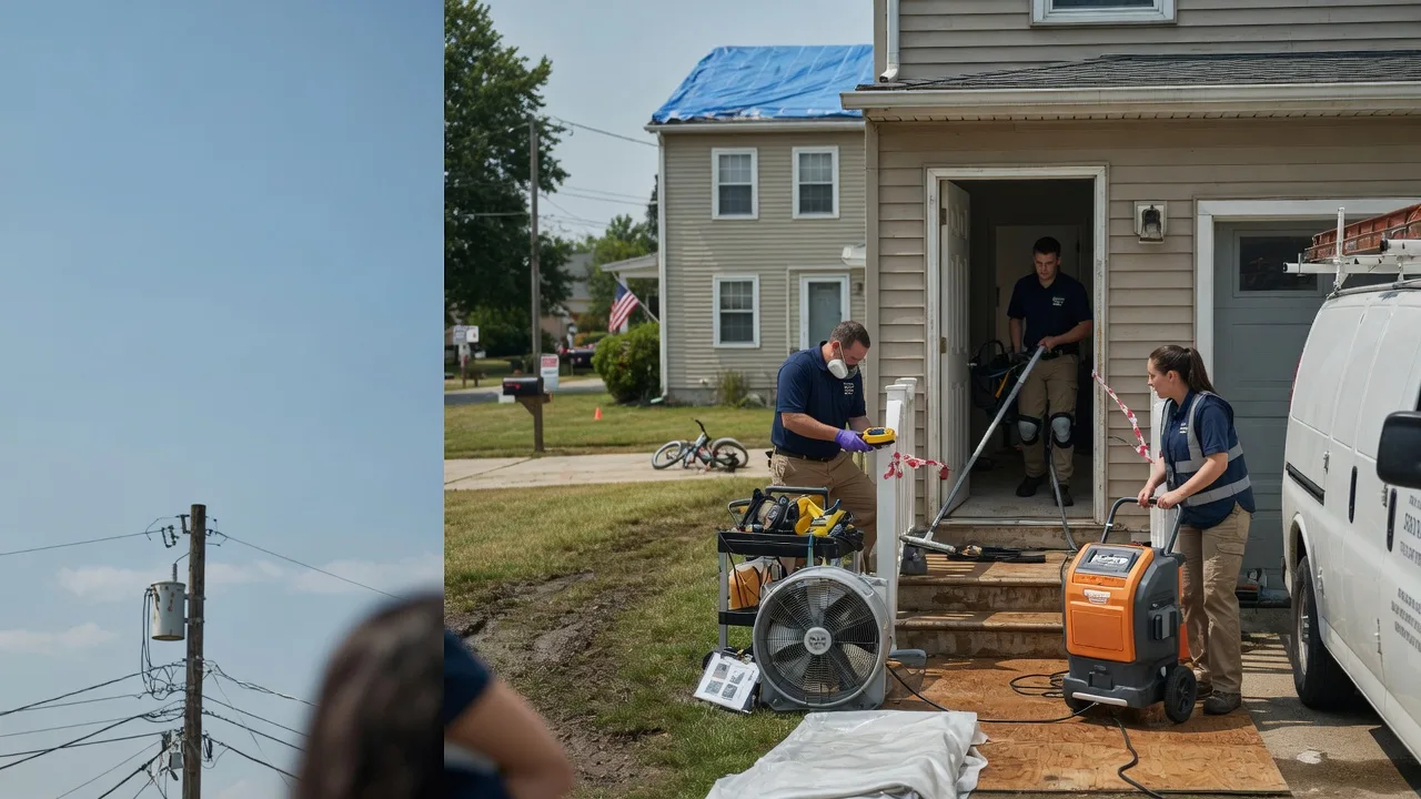 Water Damage Repair in Marsteller, PA near me
